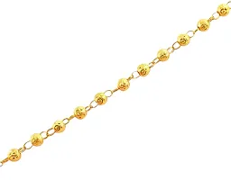 Trendy Golden Gold-Plated 26 Inch Long  Matar Mala Necklace for Women-thumb3