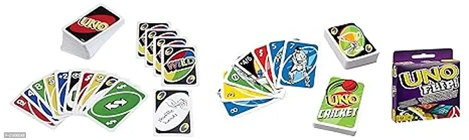 Premium Quality Uno Cricket Card Game And Mattel Uno Playing Card Game And Mattel Games Uno Flip Side