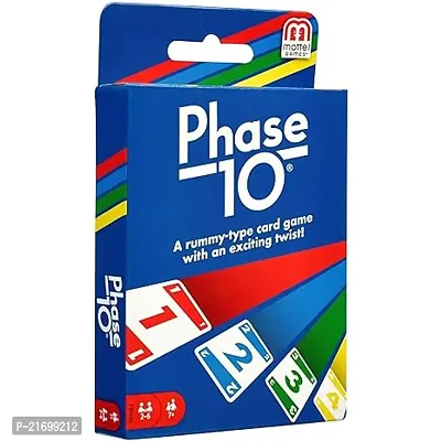 Premium Quality Phase 10 Card Game For Kid Pack Of 1