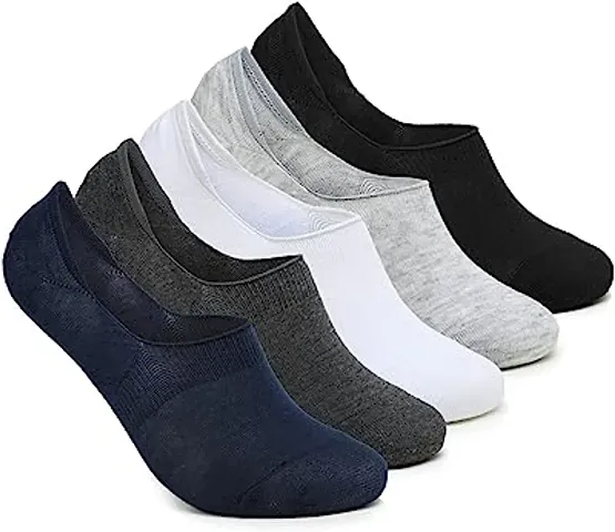 Man's No Show Ankle Length Socks Pack Of 5