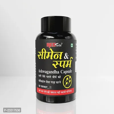 SEMAN  SPERM CAPSULE WITH ASHWAGANDHA CAPSULE FOR MEN .-thumb0