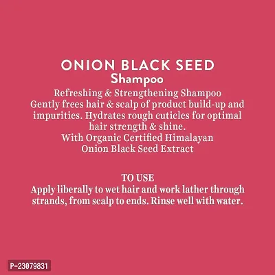 Biotique Onion Black Seed Shampoo For Fresh, Strong and Shining Hair, 300 ml-thumb2