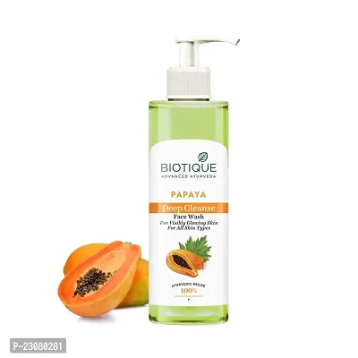 Biotique Papaya Deep Cleanse Face Wash  200ML