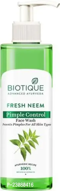 Biotique Fresh Neem Pimple Control Face Wash 200ml-thumb0