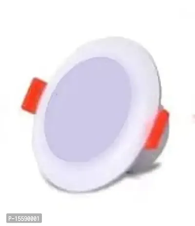 6Pillars 3 Watt Round LED Ceiling Down Light Pack of 1(White)-thumb0