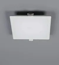 6Pillars 8 Watt Trim Less LED Square False Ceiling Panel Light (8 Watt, 1 pc)-thumb1