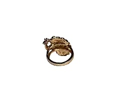 A.B. Enterprises Multi Shaped Alloy Copper Plated Ring for Women  Girls [Size - 7] (AB4)-thumb1