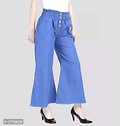 Classic Denim Solid Jeans for Women