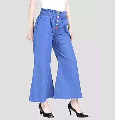 Classic Solid Jeans for Women