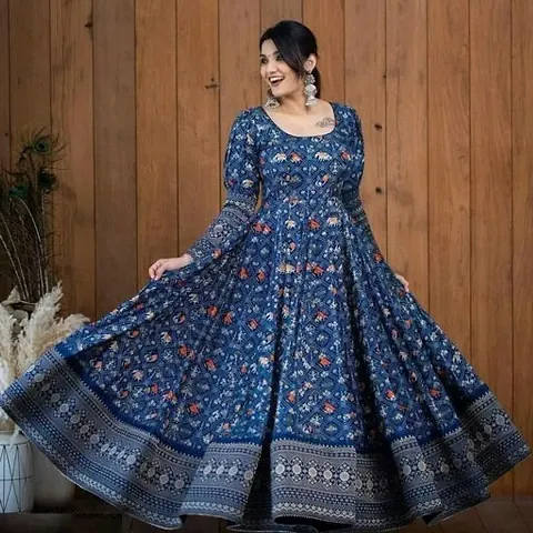 Attractive Georgette Gowns For Women
