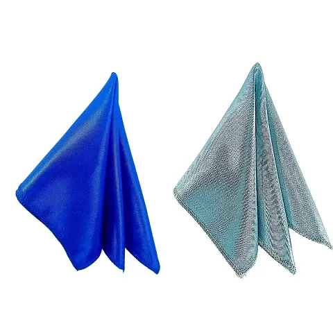 Young Arrow Satin Pocket Square for Men, Wedding Handkerchief for Suits, Blazers  Tuxedo, Men's Pocket Square Combo (Pack of 2) (Royal Blue  Light Blue)