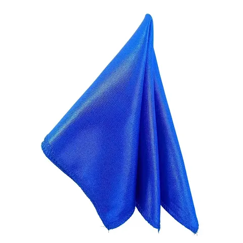 Young Arrow Satin Pocket Square for Men, Wedding Handkerchief for Suits, Blazers  Tuxedo Men's Pocket Square (Royal Blue)