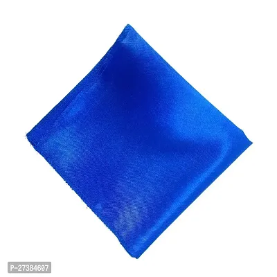 Young Arrow Satin Pocket Square for Men, Wedding Handkerchief for Suits, Blazers  Tuxedo Men's Pocket Square (Royal Blue)-thumb3