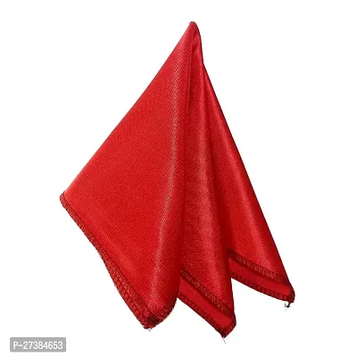 Young Arrow Satin Pocket Square for Men, Wedding Handkerchief for Suits, Blazers  Tuxedo Men's Pocket Square (Red)-thumb0