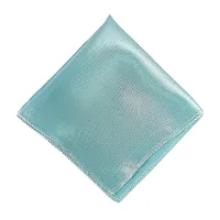 Young Arrow Satin Pocket Square for Men, Wedding Handkerchief for Suits, Blazers  Tuxedo Men's Pocket Square (Light Blue)-thumb3