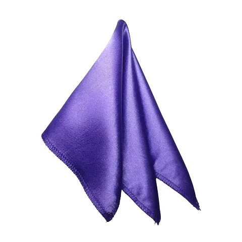 Young Arrow Satin Pocket Square for Men, Wedding Handkerchief for Suits, Blazers  Tuxedo Men's Pocket Square (Light Purple)