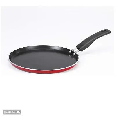 Special Non Stick Dosa Tawa 28 cm Size.2.6 mm Thickness,  3 Coats, Red and black, Aluminum-thumb0