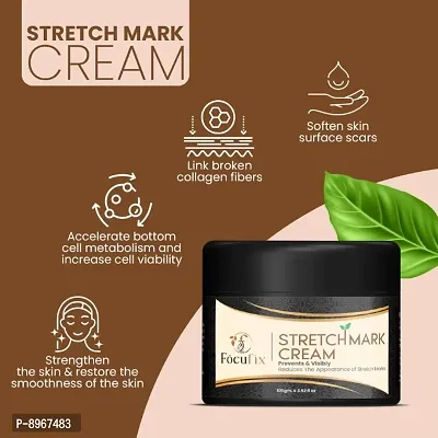 Focufix Stretch Marks Cream to Reduce Stretch Marks  Scars (100 ml) Cream (Pack of 1)-thumb3