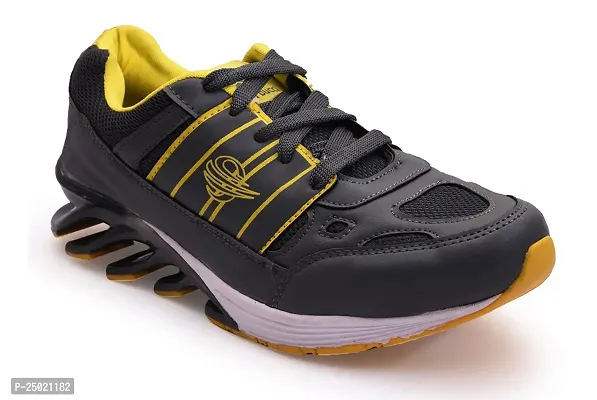 Bacca Bucci Men's Mesh Yellow Sport Shoes 07 UK-thumb0