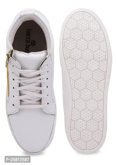 Bacca Bucci Men's White Casual Shoes - 9 UK, BBMB3237U-thumb4