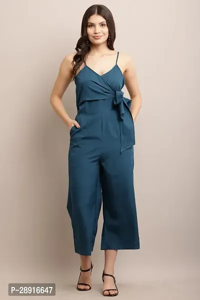 Classy Printed Crepe Jumpsuits For Women