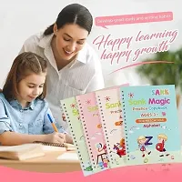 AIRBLINK  Magic Practice Copybook For Kids Reusable Magical Copybook Kids Tracing Book For Handwriting Magical Letter Writing Book Set Early Education Workbook For Children,children's Gifts-thumb3