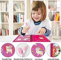 Combo of 4 Magic Book +1 Water Book Kids Tracing Book for Handwriting Magical Letter Writing Book Set Early Education Workbook for Children,children's Gifts-thumb2