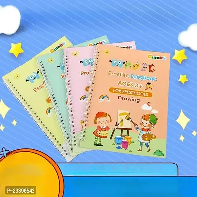 MAgic Practice Copybook for Kids Reusable Magical Copybook Kids Tracing Book for Handwriting Magical Letter Writing Book Set Early Education Workbook for Children,children's Gifts