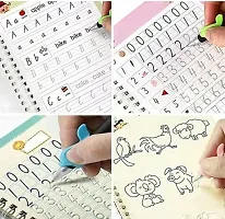 Magic Practice Copybook for Kids Reusable Magical Copybook Kids Tracing Book for Handwriting Magical Letter Writing Book Set Early Education Workbook for Children,children's Gifts-thumb3