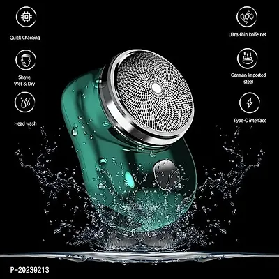 Mini Shave Portable Electric Shaver 2023 New Upgrade Mini Electric Razor Shavers For Men Rechargeable Shaver Easy One Button Use Suitable For Home Car Travel Hair Removal Trimmers-thumb3