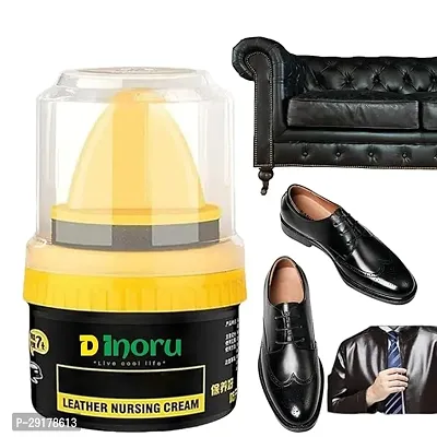 Leather Repair Cream Liquid Shoe Polish,  (Black)