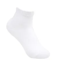 Best Friends Forever Premium Cotton Plain Ankle Socks for Men's and Women's (White, 4)-thumb1