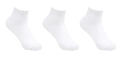 Best Friends Forever Premium Cotton Plain Ankle Socks for Men's and Women's