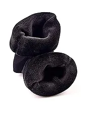 Best Friends Forever Women's Premium Snow Warm Fur Cashmere Velvet Socks (Black, 2)-thumb1