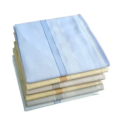 Premium Quality Combo Packs Of 12 Cotton Handkerchiefs For Men