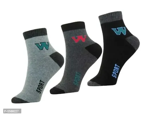 Best Friends Forever Men's and Women's Premium Athletic Cotton Cushion Ankle Socks Pack of 3