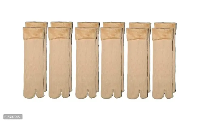 Women's Skin Snow Warm socks Pack of 6-thumb0