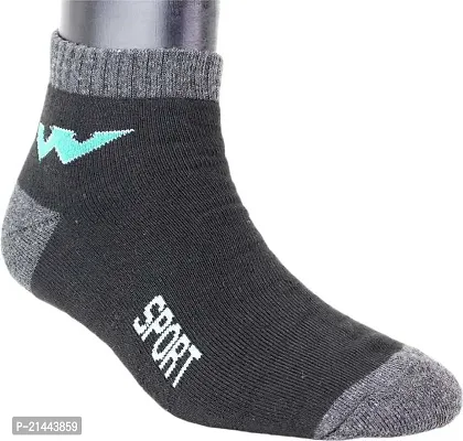 Unisex Cotton Cushion W-Sports New Multicolor Ankle Lengths Sports Socks.-thumb5
