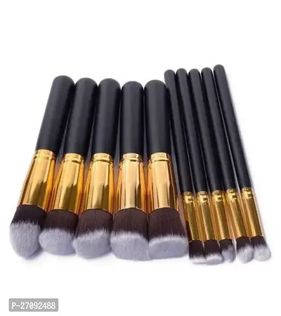 Multicolormakeup Brush 10 Pieces-thumb0