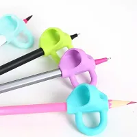 Ultra Soft Silcon Pencil Grip for Kids Handwriting for Pen Gripper Kids Pen Writing Assistant Holders-thumb1