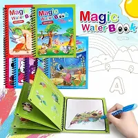 Magic Water Drawing Book, Reusable Coloring Book Drawing Board Toys For Kids pack of 4-thumb3