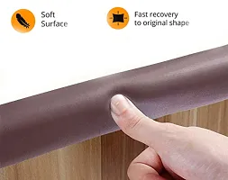 1 pcs Brown Corner  edge guard protector 2 metre strip for Baby safety proofing I Used on glass  Wooden Furniture, wall-thumb2