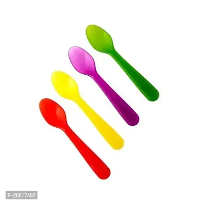 IKEA BOUTIQUE STORE Kalas Spoon (Mixed Colours) Pack of 4 Pieces-thumb5