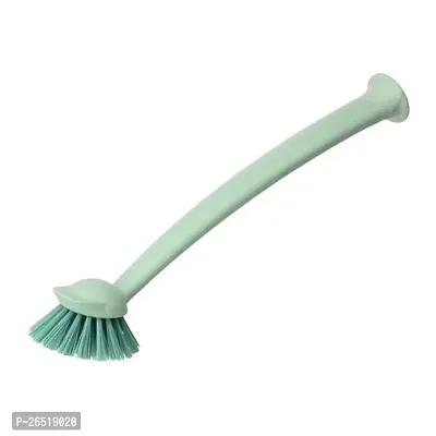 Ikea Polypropylene Plastic Polyester Synthetic Rubber Dish-Washing Brush (Green, 29 cm)(pack of 1)-thumb0