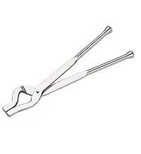 Stainless Steel Pakkad Tool - Kitchen Pincers -Steel Chimta-thumb1