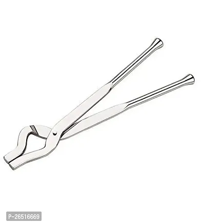 Stainless Steel Pakkad Tool - Kitchen Pincers -Steel Chimta-thumb2