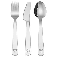 Ikea 3-Piece Cutlery Set, Stainless Steel-thumb1