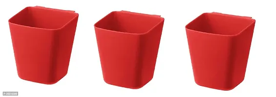 Ikea SUNNERSTA Container - 3 Pieces, Red