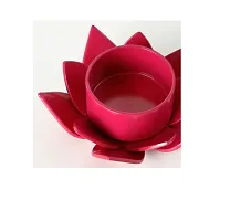Ikea TSSP Tealight Holder Dark Pink Lotus 38 mm (2 )-thumb2