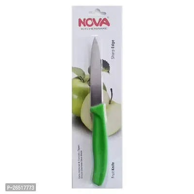 IKARUS Nova Sharp Edge Fruit Knife (Green)